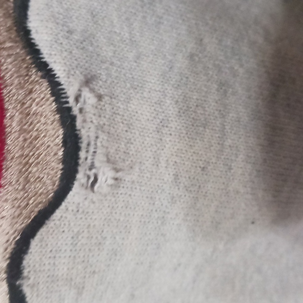 49ers White Sweatshirt with Red Accents - Picture 13 of 14